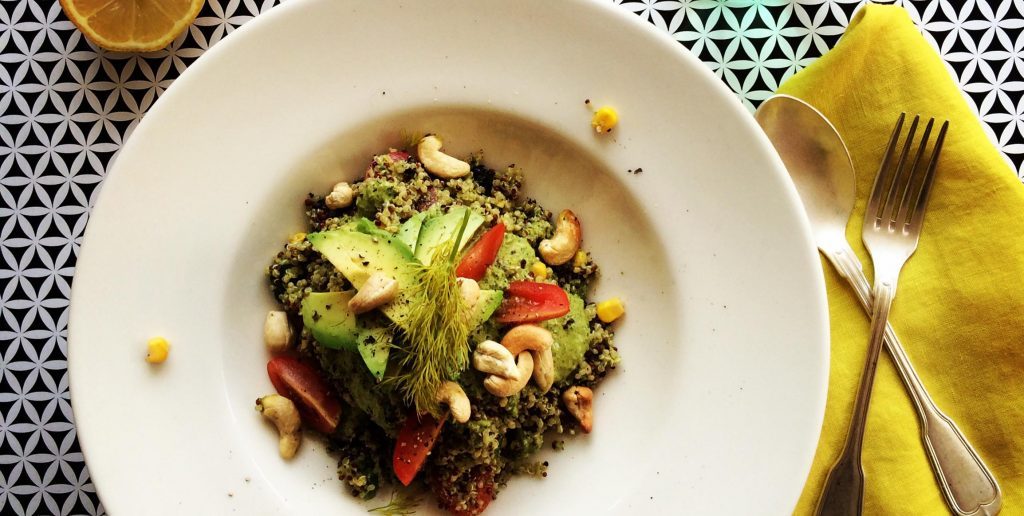 easy backpacker recipe gluten free quinoa salad recipe