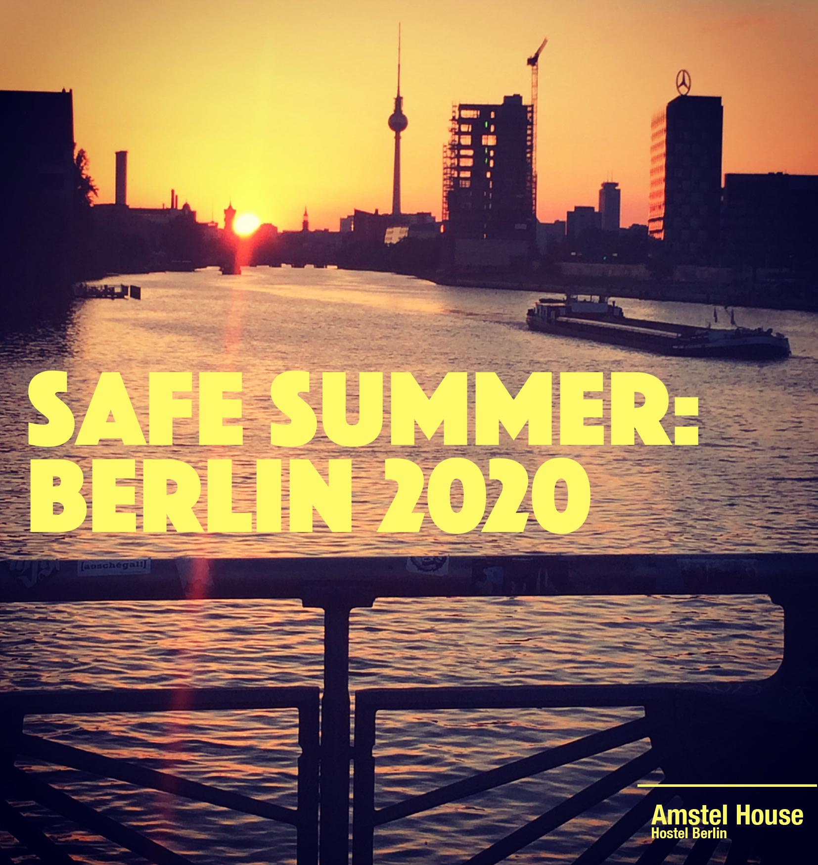 Berlin: a safe place to travel this summer of 2020.